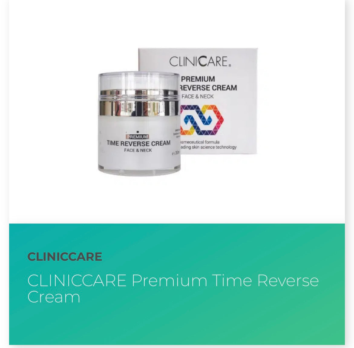 CLINICCARE Premium Time Reverse Cream